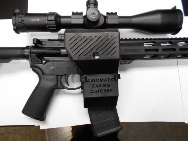 Brass Bullet Casing Catchers For Rifles AR15 Attachment